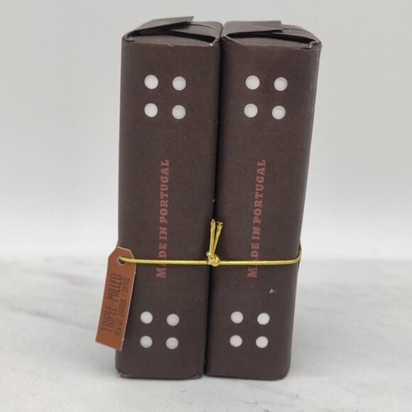 Scented Bar Soap Cedarwood Triple Milled Made In Portugal - 2x 7 oz - Picture 6 of 10